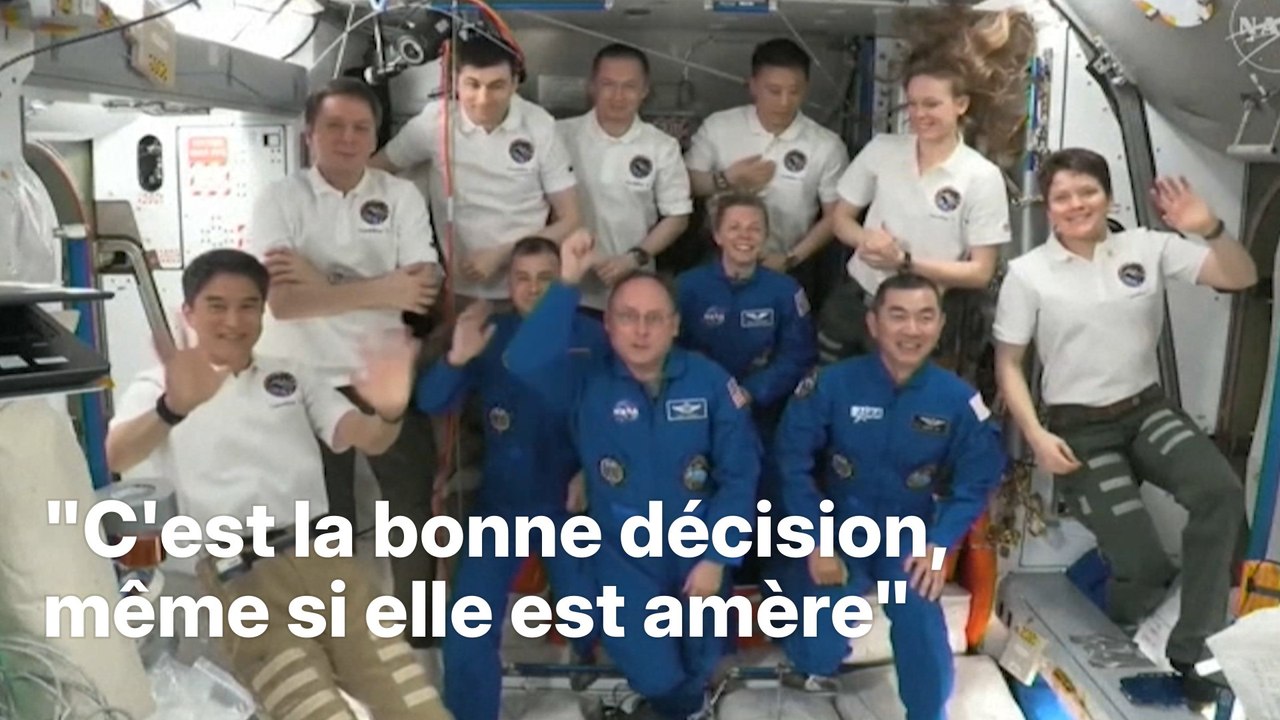 Une première dans l'histoire: quatre astronautes quittent l'ISS prématurément en raison d'un problème de santé