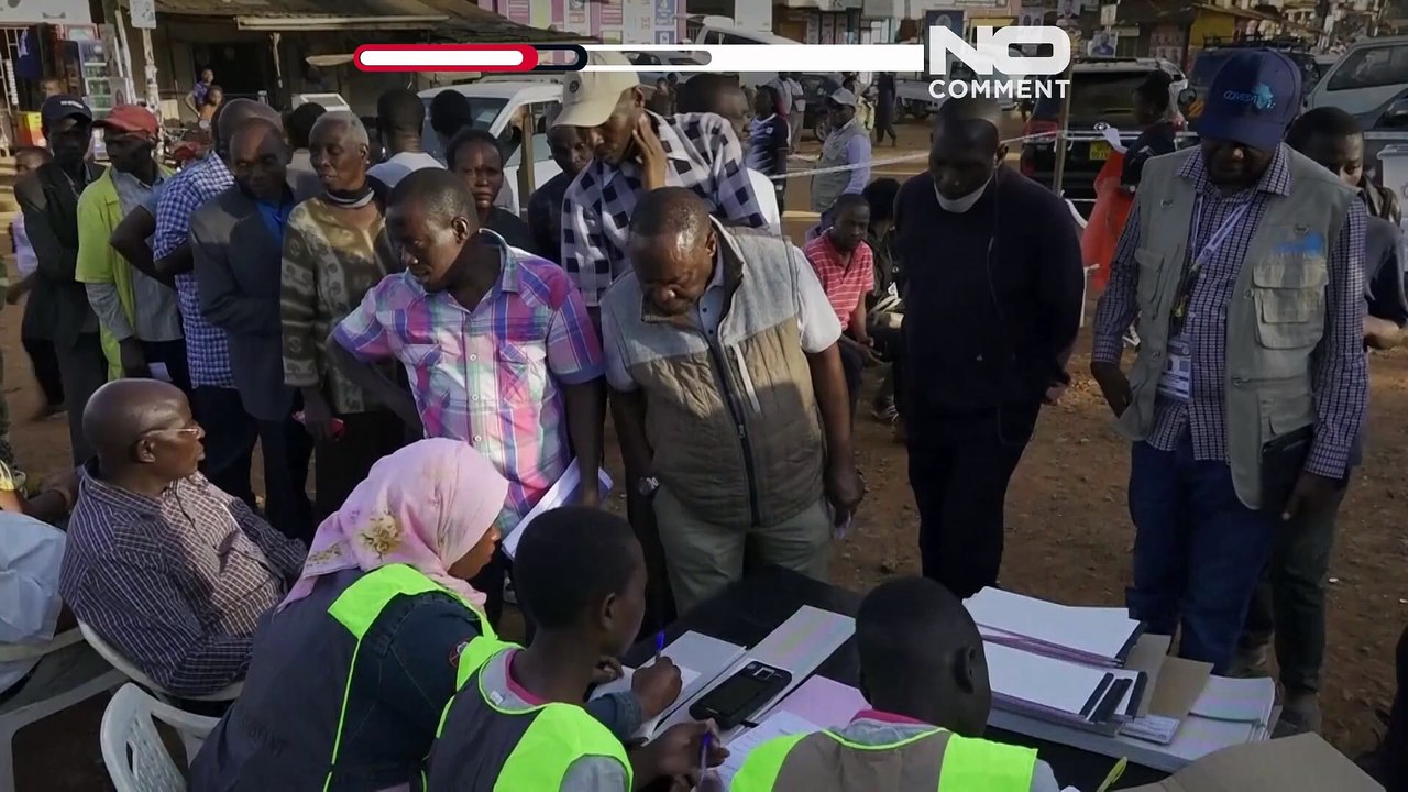 Angespannte präsidentschaftswahl in uganda, internet abgeschaltet