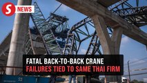 Another crane collapses in Thailand killing two people, police say