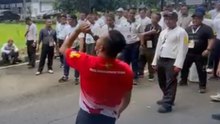 Serunya Peserta Diklat PPIH 2026 Latihan Yel-Yel
