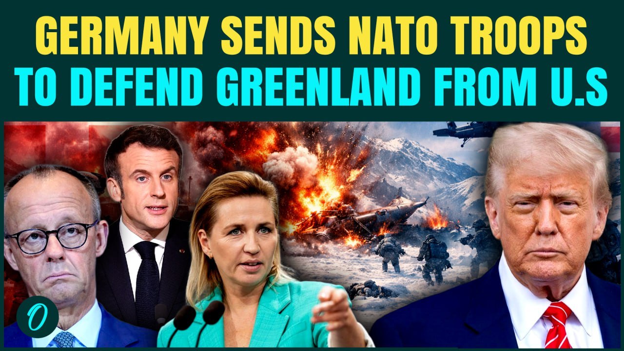 NATO vs U.S. WAR Over Greenland Begins: Germany Sends Troops to Back Denmark Against Trump Invasion
