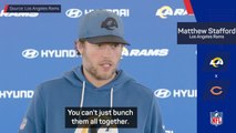 Rams' Stafford unfazed by Chicago weather ahead of Divisional Round