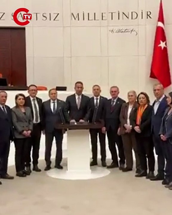 CHP’nin Meclis’i terk etmeme eylemi 8'inci gününde devam ediyor... Ali Mahir Başarır “Emeklinin hakkını verin. Verene kadar biz buradayız”