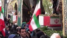 Irán: entierro de las victimas de la represión
