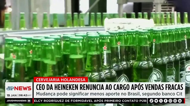 CEO da Heineken renuncia ao cargo após vendas fracas; Bruno Meyer comenta