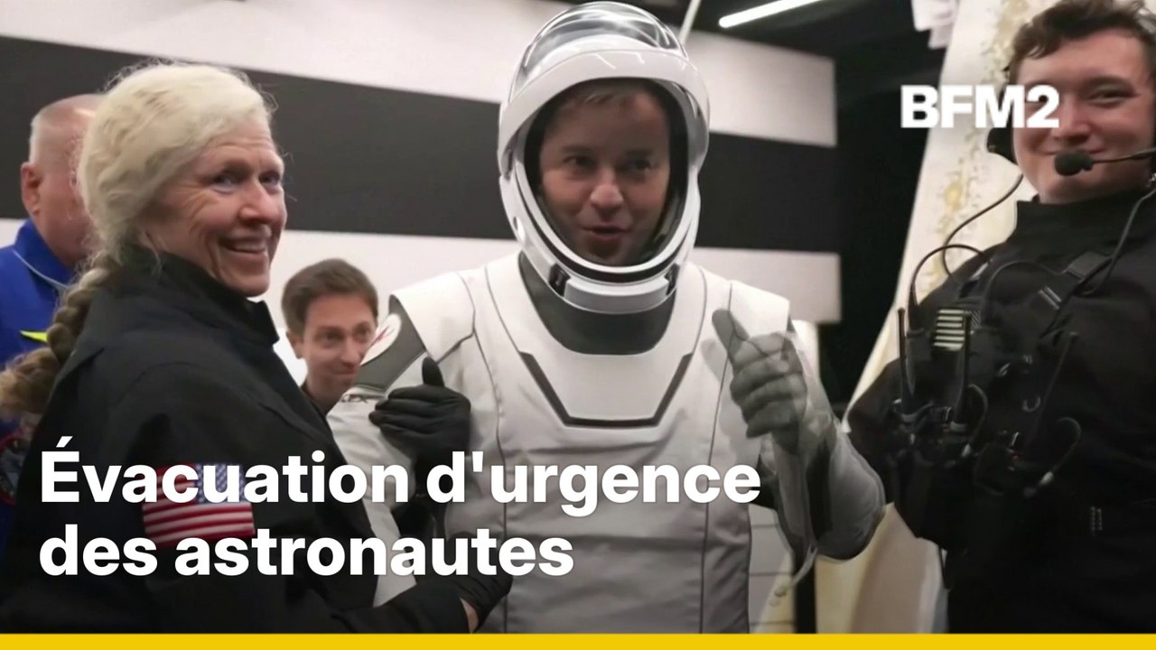 Rapatriement de l'équipage de l'ISS suite à un problème médical