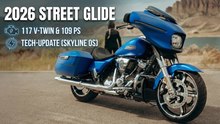 Milwaukee-Eight 117 & 109 PS: Harley-Davidson Street Glide 2026 im Detail