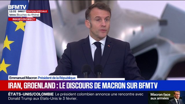 Emmanuel Macron exprime ses vœux aux armées françaises après “une année particulièrement lourde”