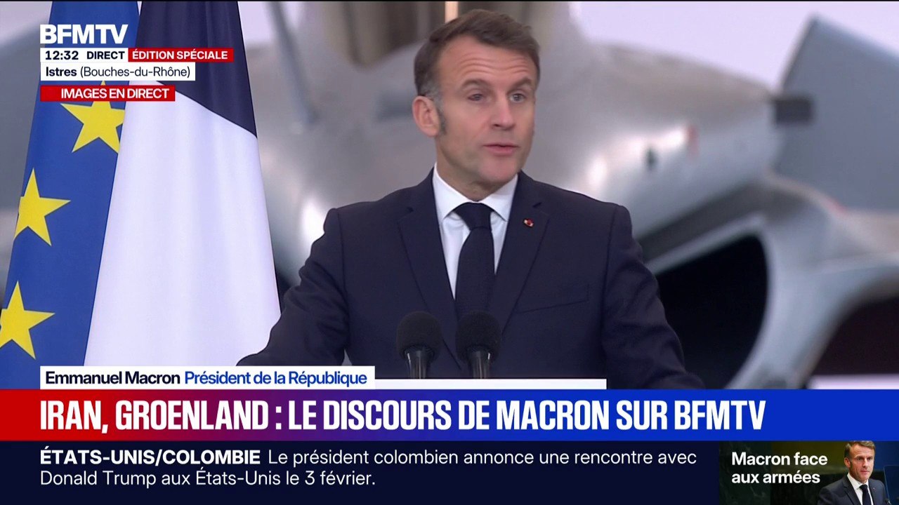 Emmanuel Macron exprime ses vœux aux armées françaises après “une année particulièrement lourde”