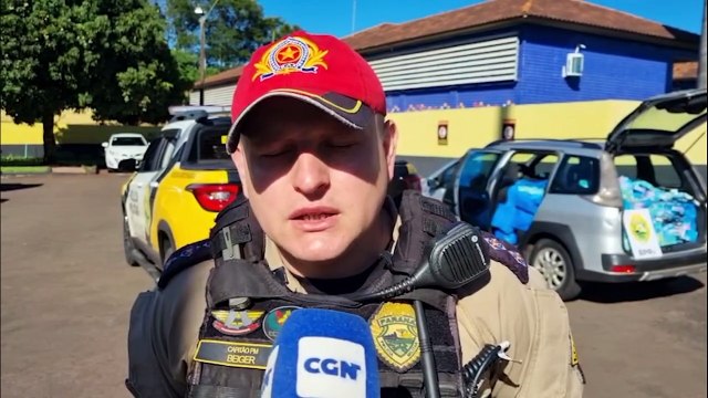Comandante da PRE de Cascavel dá detalhes sobre intensas buscas a carro com contrabando