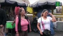 Protesta de transportistas contra la extorsión y asesinatos en Lima