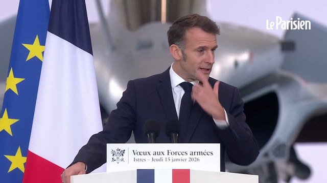 Voeux aux armées : Emmanuel Macron réagit à son oeil inesthétique