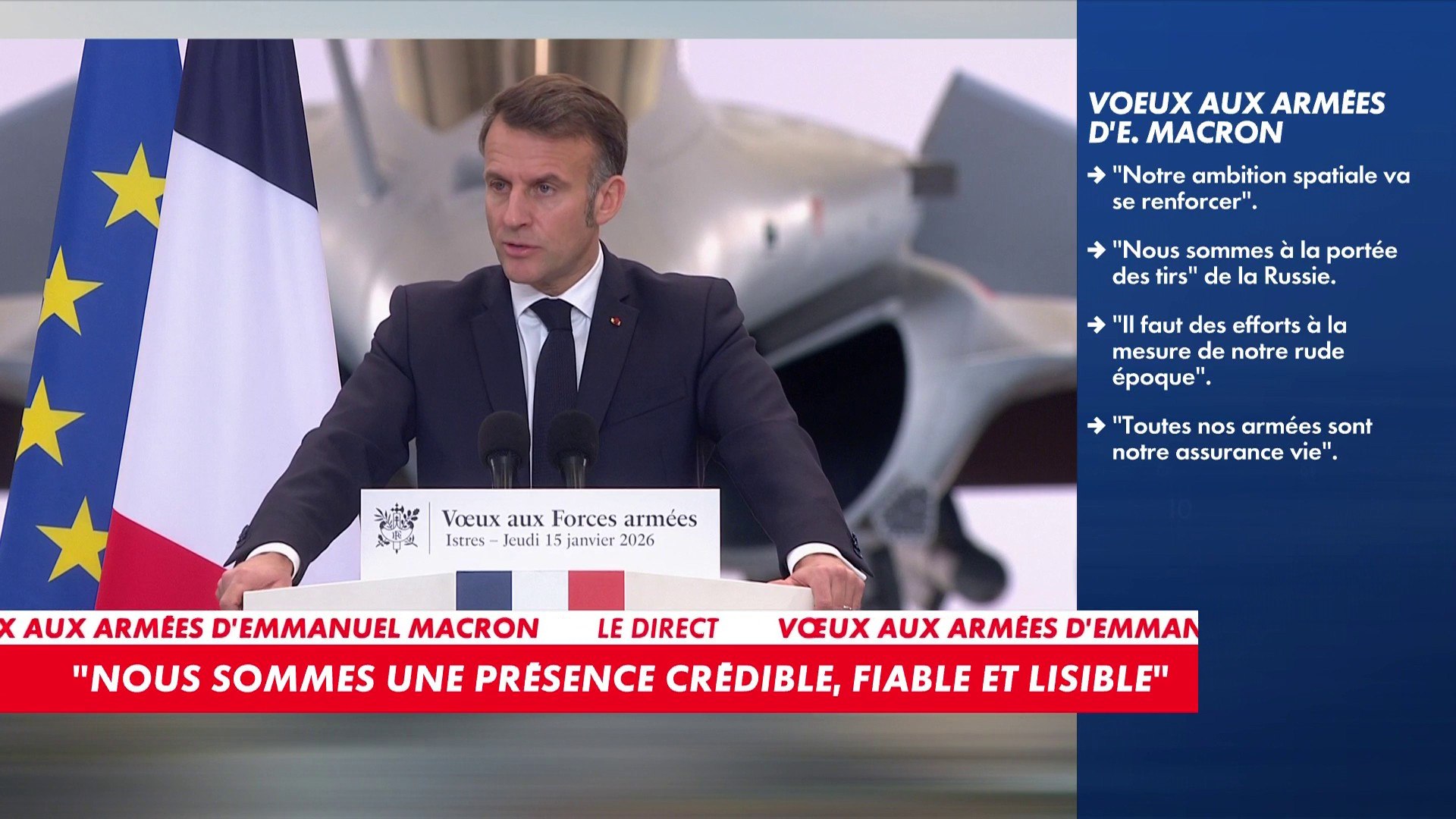 Emmanuel Macron : «Les Européens doivent être intraitables sur la souveraineté territoriale»
