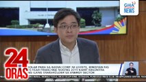Solar para sa Bayan Corp. ni Leviste, binigyan ng 25-year franchise noong 2019 kahit kinontra ng ilang stakeholder sa energy sector | 24 Oras