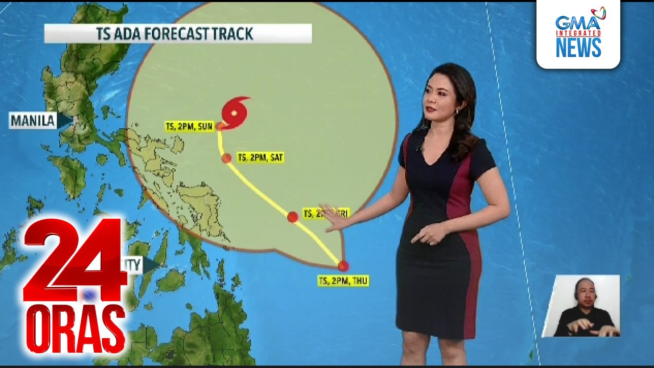 Epekto ng Bagyong Ada, mas mararamdaman sa iba't ibang bahagi ng bansa simula bukas, Biyernes