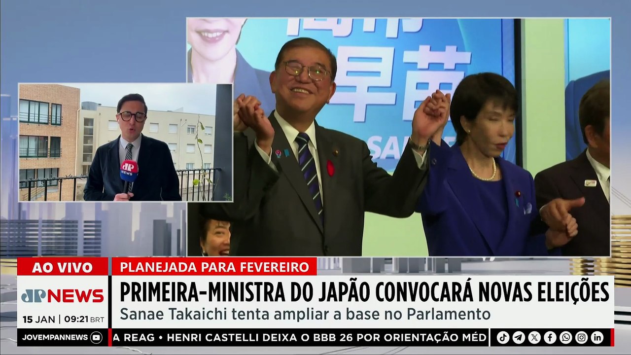 Primeira-ministra do Japão prepara eleições antecipadas em fevereiro