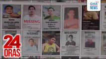 Hiling ng mga kaanak ng mga nawawala — pagsuko ni Ang at kaligtasan ng mga testigo | 24 Oras