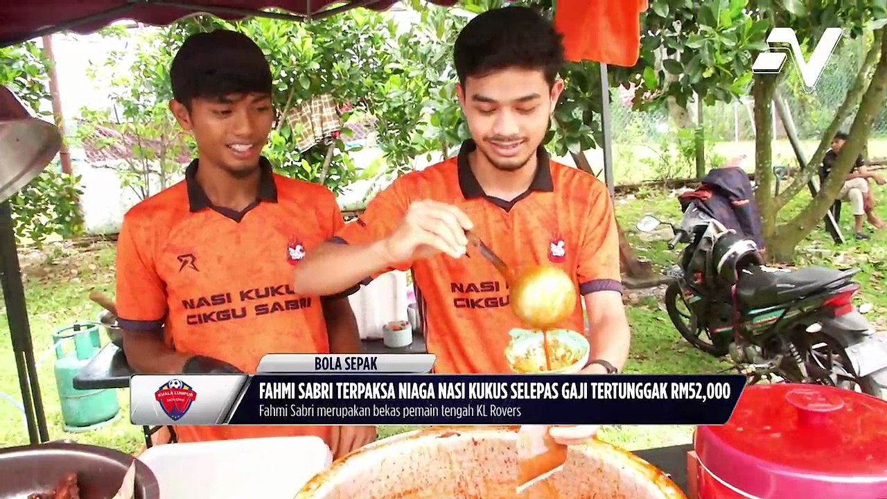 Fahmi Sabri terpaksa berniaga nasi kukus selepas gaji tertunggak RM52,000