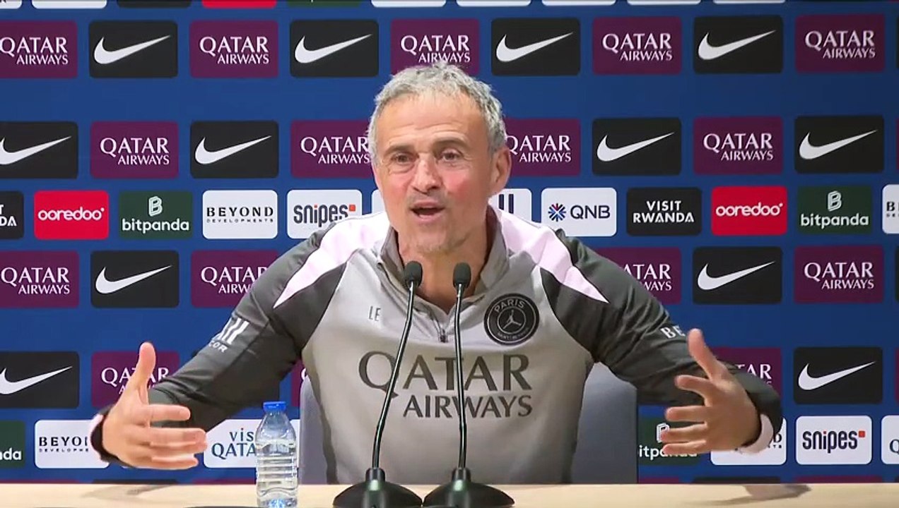 Luis Enrique avant PSG-Lille : « Vous pensez qu'on va gagner tous les matches et tous les trophées ? » - Foot - Ligue 1 - PSG