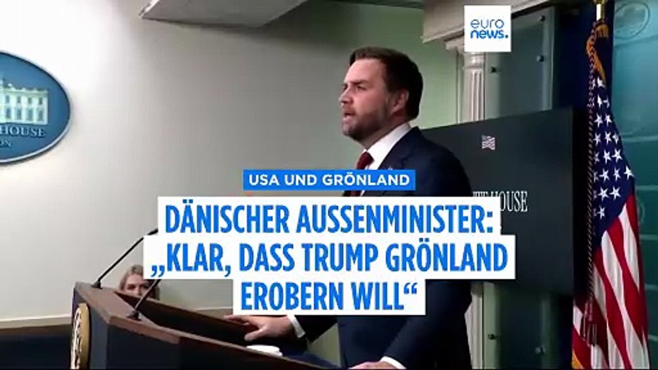 Dänischer Außenminister: 'Klar, dass Trump Grönland erobern will'