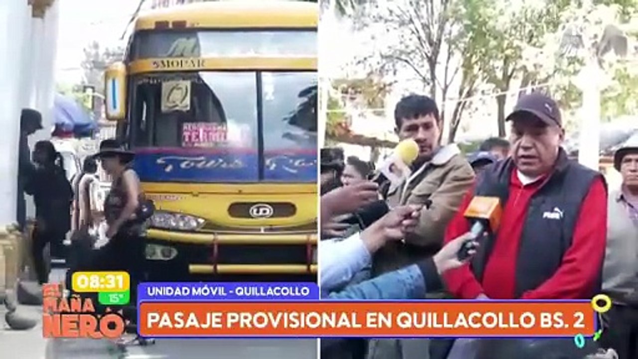 pasajes quillacollo