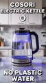 Cosori Electric Kettle 1.7L | No Plastic Contact Glass Tea Kettle