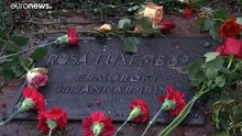 La izquierda alemana conmemora el centenario del asesinato de Rosa Luxemburgo