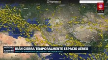 Irán cierra su espacio aéreo por seguridad en medio de tensión regional