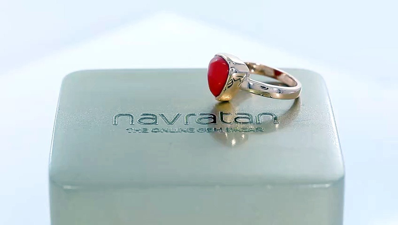 Red Coral Ring – Strength & Protection