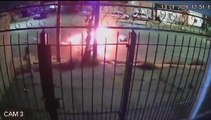 Impactante video en Lanús: el choque entre dos motos que terminó en llamas y con una víctima fatal