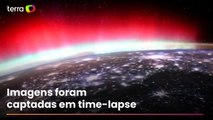 Vídeo feito por astronauta mostra aurora boreal vista do espaço