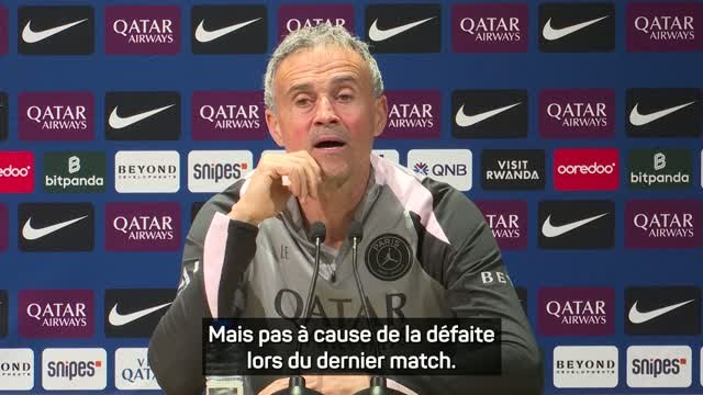 PSG - Luis Enrique : Le mercato ? Bien sûr, on est ouvert