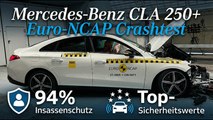 Kompakte Klasse mit Stil: Euro-NCAP bewertet Mercedes CLA 250+