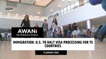 U.S. to halt immigrant visa processing for 75 countries
