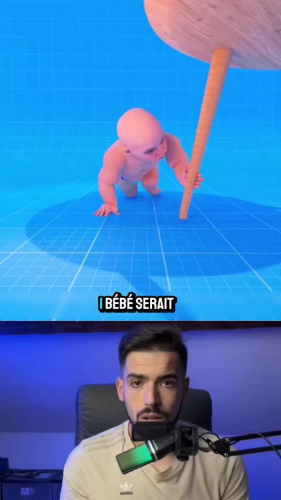 Si un bébé a de la force