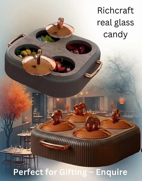 rotating candy jar