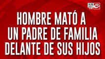Disputa familiar termina en tragedia: lo mató a tiros delante de sus hijos