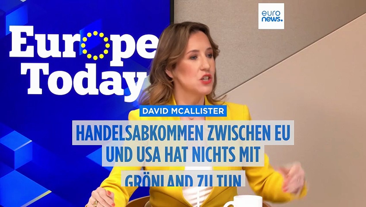 EU-Spitzen-Abgeordneter McAllister: Müssen EU-USA-Handelsabkommen vom Grönland-Streit trennen