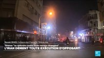 L'Iran dément toute exécution d'opposant et 