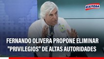 Fernando Olivera propone eliminar los 