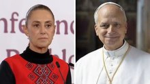 Claudia Sheinbaum busca invitar al Papa León XVI a México para este 2026