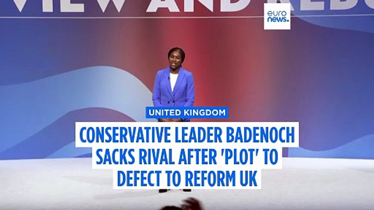 Conservative Party leader Kemi Badenoch sacks rival after 'plot' to defect to Reform UK