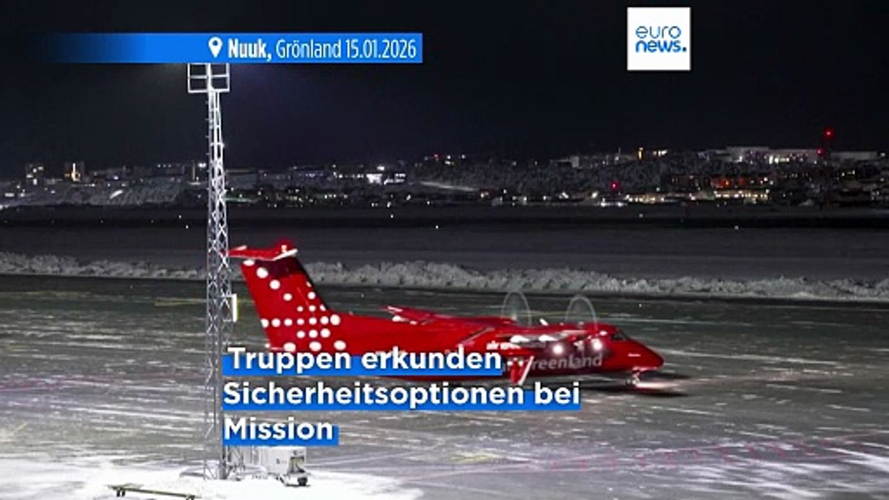 Truppen aus Europa in Grönland gelandet - Es sind auch Deutsche dabei