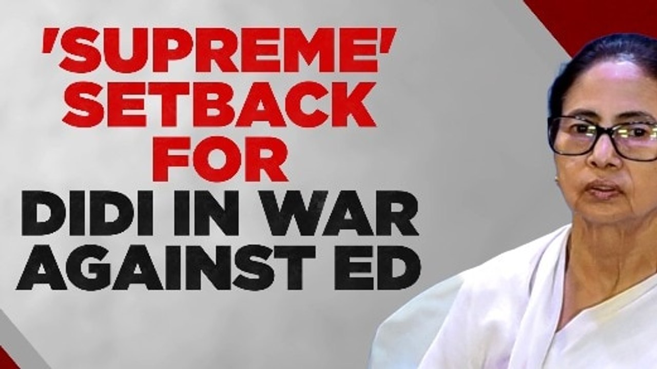 Supreme Court stays FIRs against ED, issues notice to TMC, BJP welcomes order