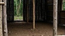 Luxury Jungle Survival Family Hut on Land | Safe Wooden Interior Construction