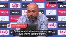 Manolo González, técnico del Espanyol: "El Liverpool de Klopp me gustaba más que otros"
