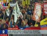 Clase obrera de Bolívar exige la liberación del Presidente Maduro y la Primera Dama Cilia Flores