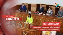 Presidenta encargada Delcy Rodríguez exhorta a la unidad nacional