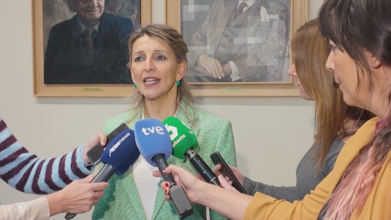 Yolanda Díaz demanda a la Unión Europea reaccionar ante la deriva de Donald Trump con Groenlandia