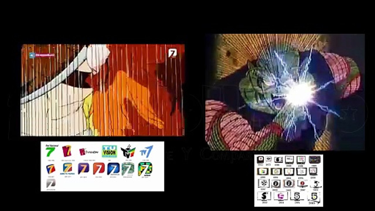 DRAGON BALL Z AZTECA 7 Y CANAL 5 VHS RADITZ VS GOKU VS PICCOLO